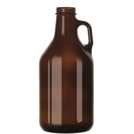 LIBBEY GLASSWARE 32 oz Amber Growler 70216